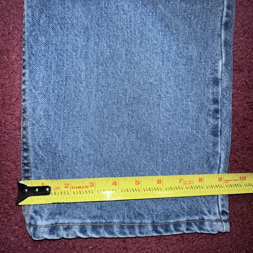 Vintage Levi's 505 Regular Fit Straight Leg Jeans Fit 40/32 Blue Denim USA Made